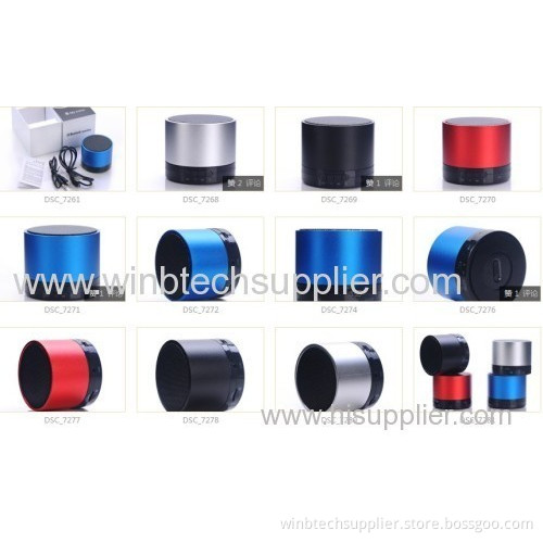 S11 Wireless Mini Bluetooth Speaker Hifi Beatbox With Mic For Iphone 5 Mp4 Mp3 Tablet Pc Music Player Free 